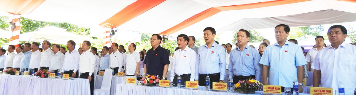 Chủ tịch Quốc hội Vương Đình Huệ dự Ngày hội Đại đoàn kết toàn dân tộc tại TP Đà Nẵng