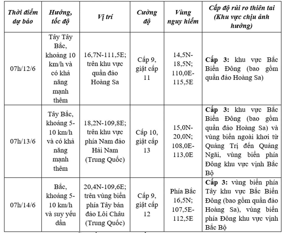 Áp thấp nhiệt đới mạnh lên thành cơn bão số 01