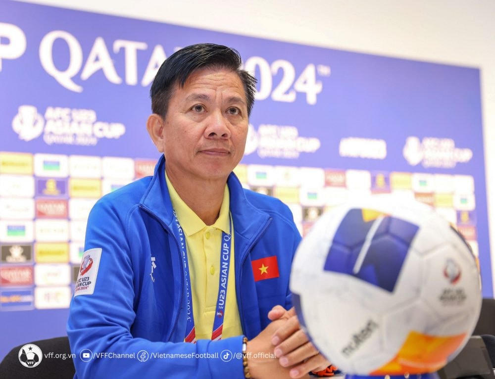 HLV trưởng U23 Việt Nam Hoàng Anh Tuấn. Ảnh: VFF.
