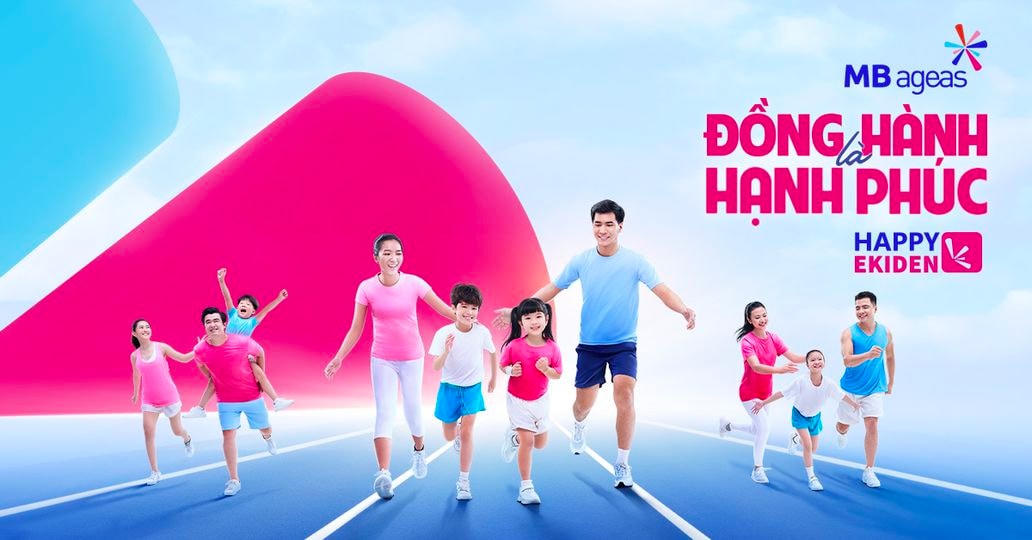 Giải chạy Happy Ekiden 2022 - Gia đình đồng hành lan tỏa hạnh phúc