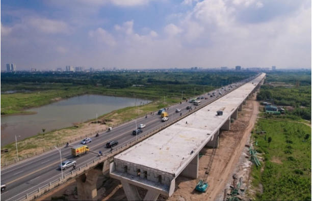 Dự án đầu tư xây dựng Cầu Vĩnh Tuy (giai đoạn 2) – dự án trọng điểm của Thủ đô có sự tham gia của nhà thầu Vinaconex.