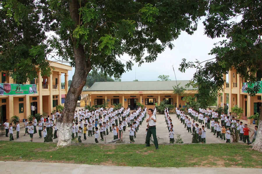 Một khóa học trải nghiệm mùa hè của học sinh.