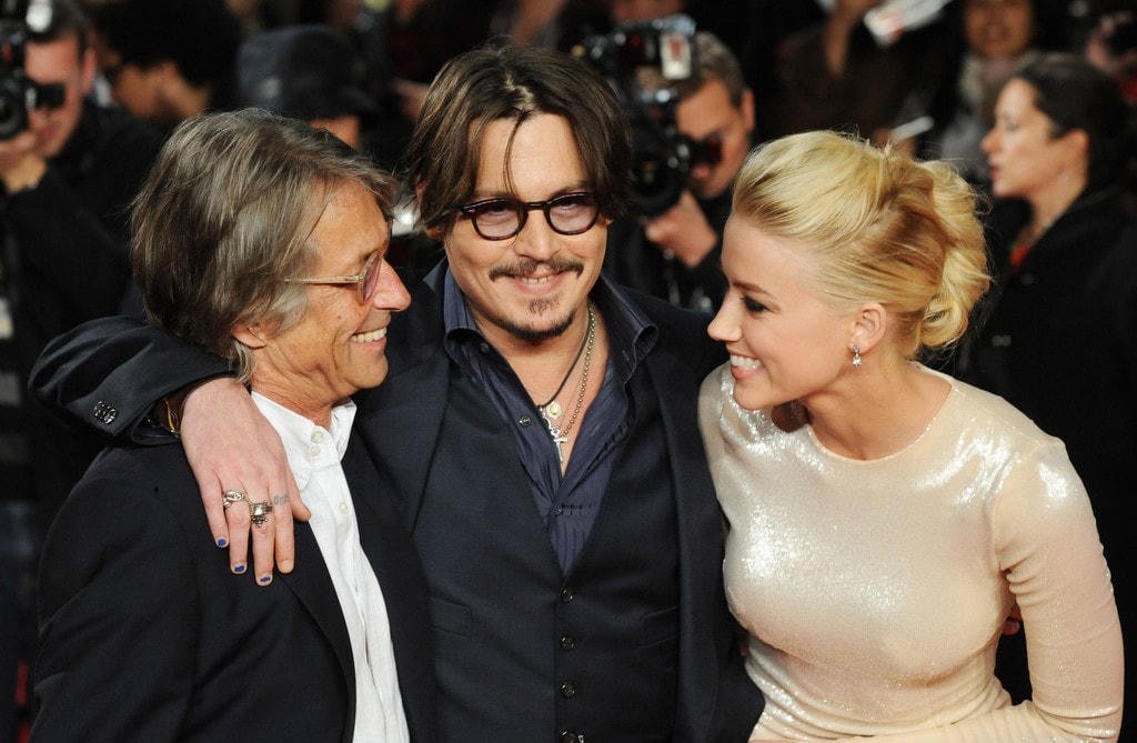 Amber Heard và Johnny Depp gặp lại vào năm 2011 để quảng bá cho The Rum Diary. Ảnh: CNN.