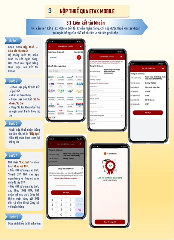 Etaxmobile - tiện ích thuế số cho mọi cá nhân