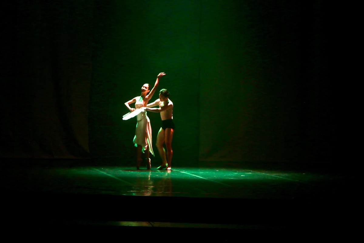 Cảnh trong vở ballet “Đông Hồ”.  