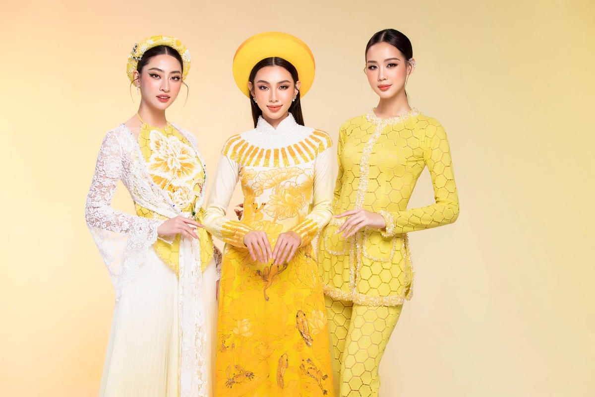 Trong bộ ảnh này, cả ba nhận được nhiều lời khen ngợi từ cộng đồng mạng khi thể hiện đúng tiêu chí và thông điệp của cuộc thi với những trang phục truyền thống đến từ NTK Bảo Bảo. Hình ảnh người phụ nữ Việt Nam qua từng vùng miền của đất nước được thể hiện độc đáo bởi các nàng hậu.