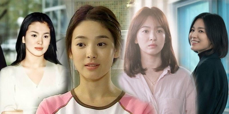 Nhan sắc của Song Hye Kyo được nhận xét càng ngày càng thăng hạng. 
