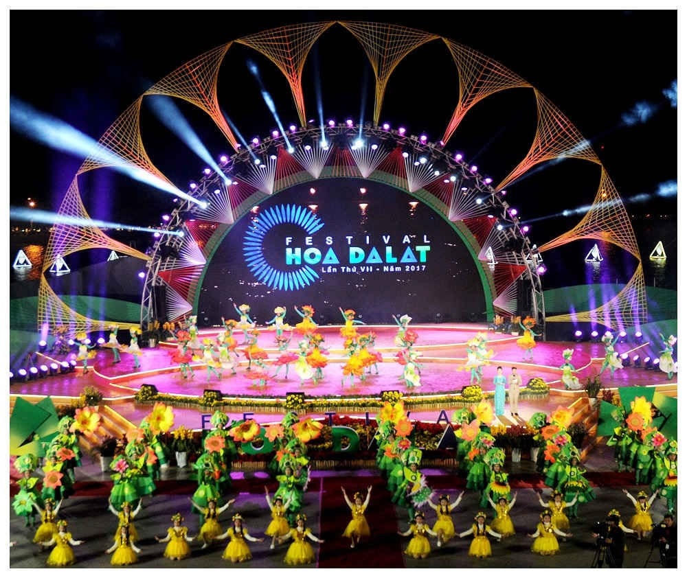 Lễ hội Festival Hoa Đà Lạt 2017.  