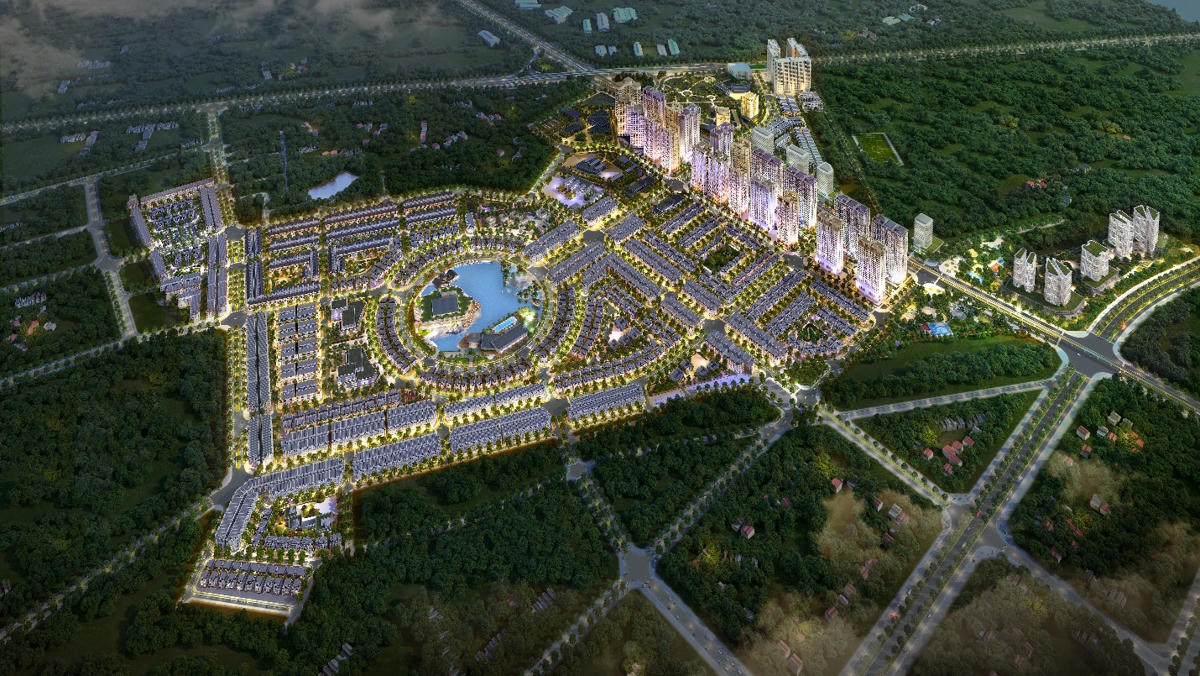 Đại đô thị Hinode Royal Park Sở hữu hạ tầng giao thông được đầu tư chất lượng với những trục đường lớn mở rộng.