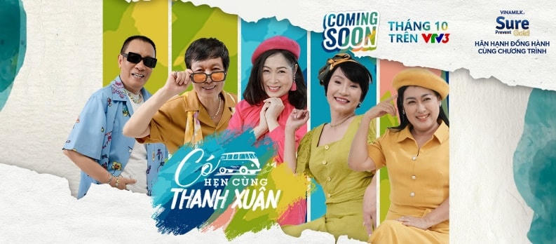 'Có hẹn cùng thanh xuân' - Chương trình thực tế dành cho người lớn tuổi từ VTV và Vinamilk Sure Prevent Gold