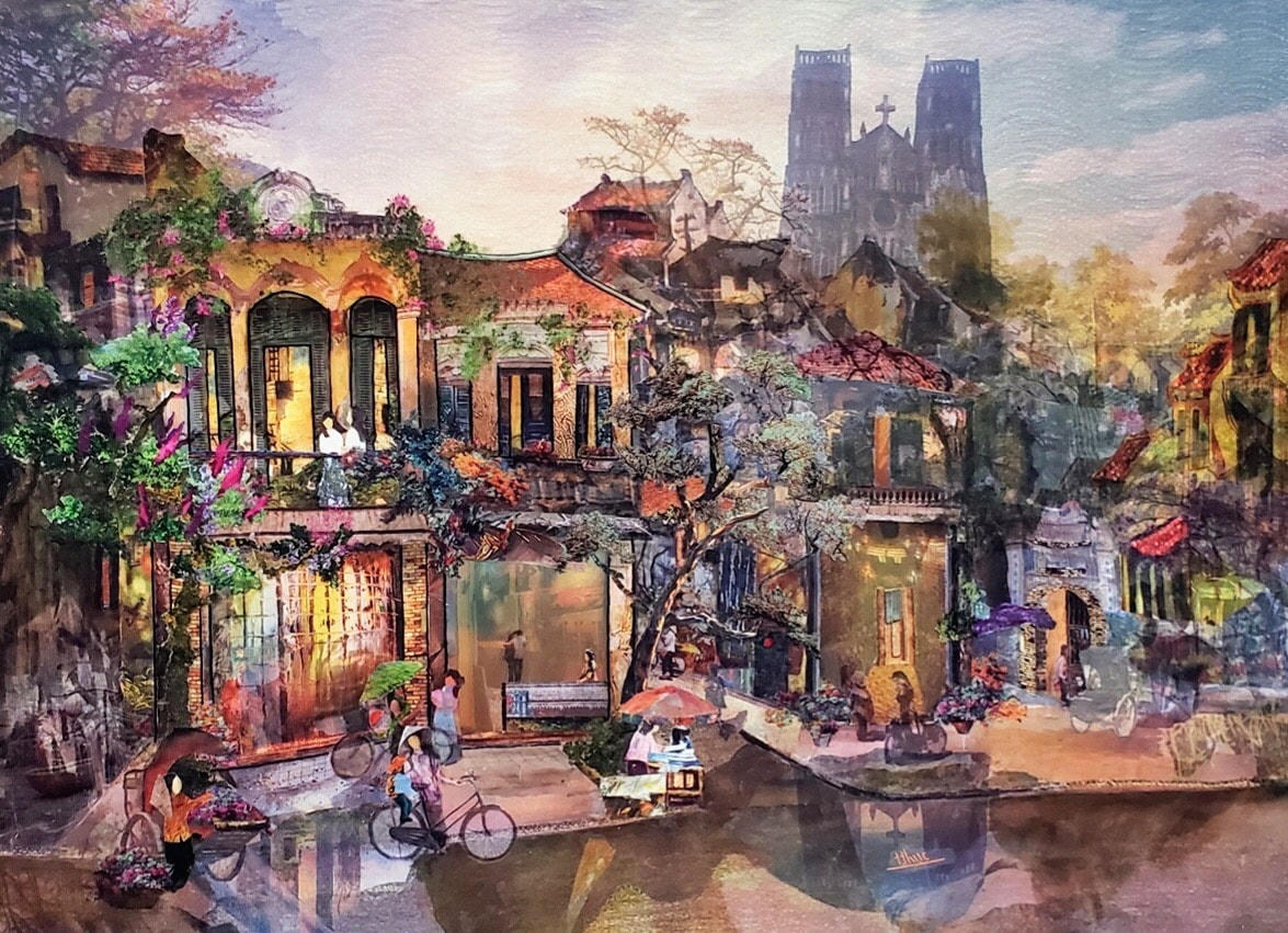 Tác phẩm "Sáng chớm lạnh trong lòng Hà Nội".