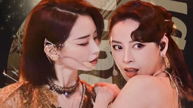 Chi Pu và Lưu Nhã Sắt tái ngộ trong vòng chung kết. 