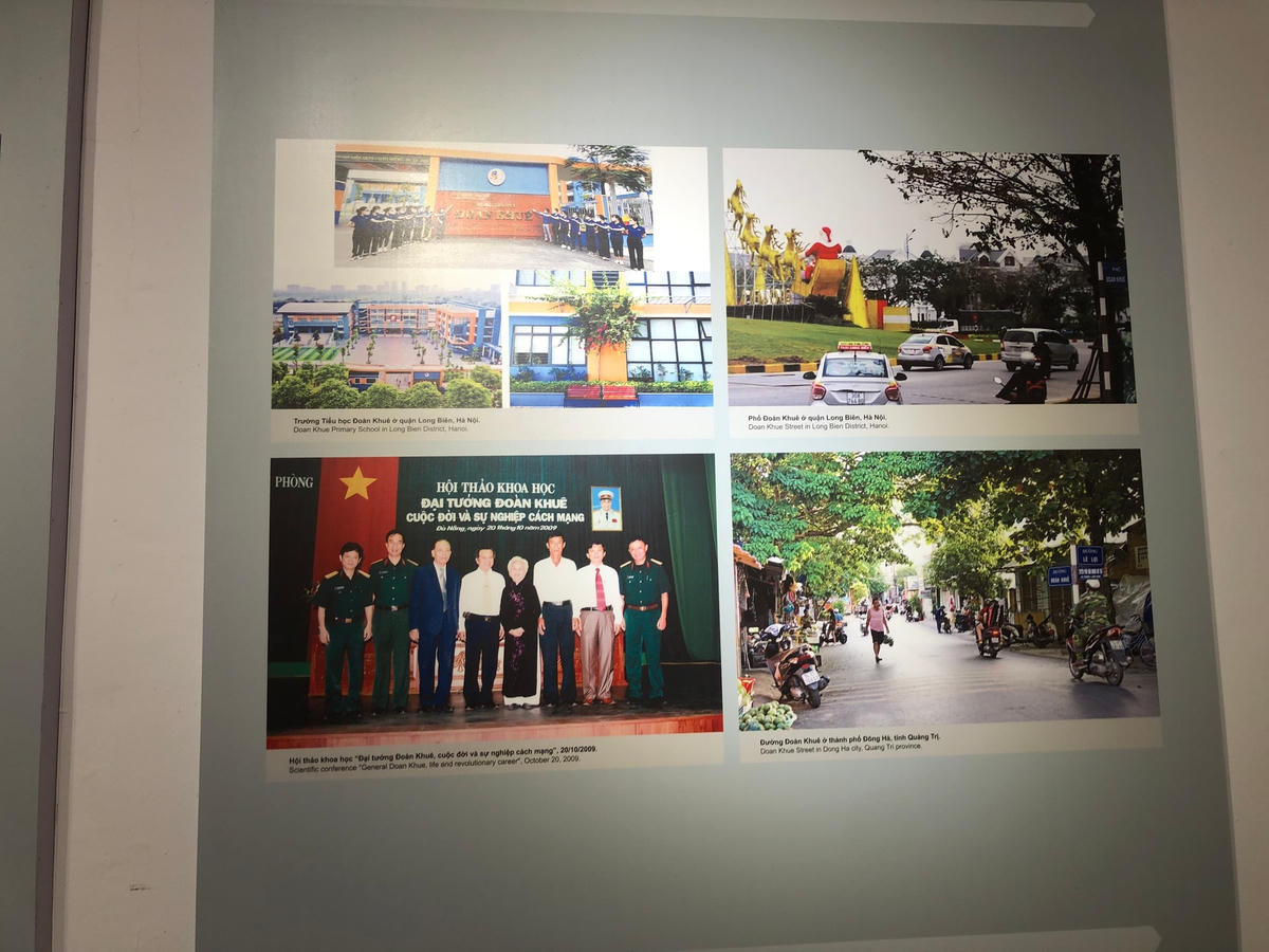 Khai mạc triển lãm về Đại tướng Đoàn Khuê