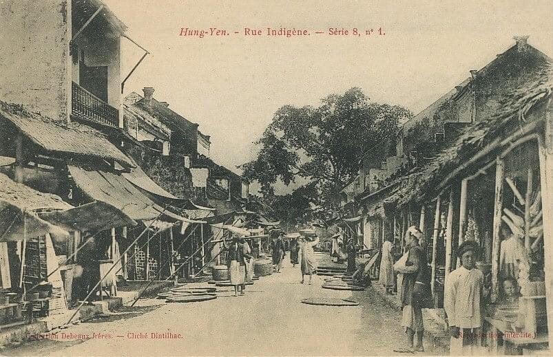 Phố Hiến xưa.  Ảnh: TL.