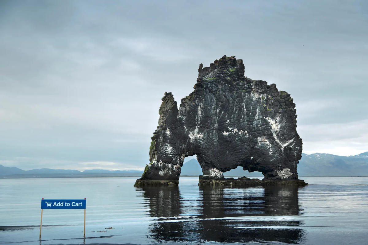 David Bart, Thêm vào giỏ hàng. Bức ảnh được chụp vào năm 2015 tại Iceland trong hạng mục Biến đổi khí hậu.