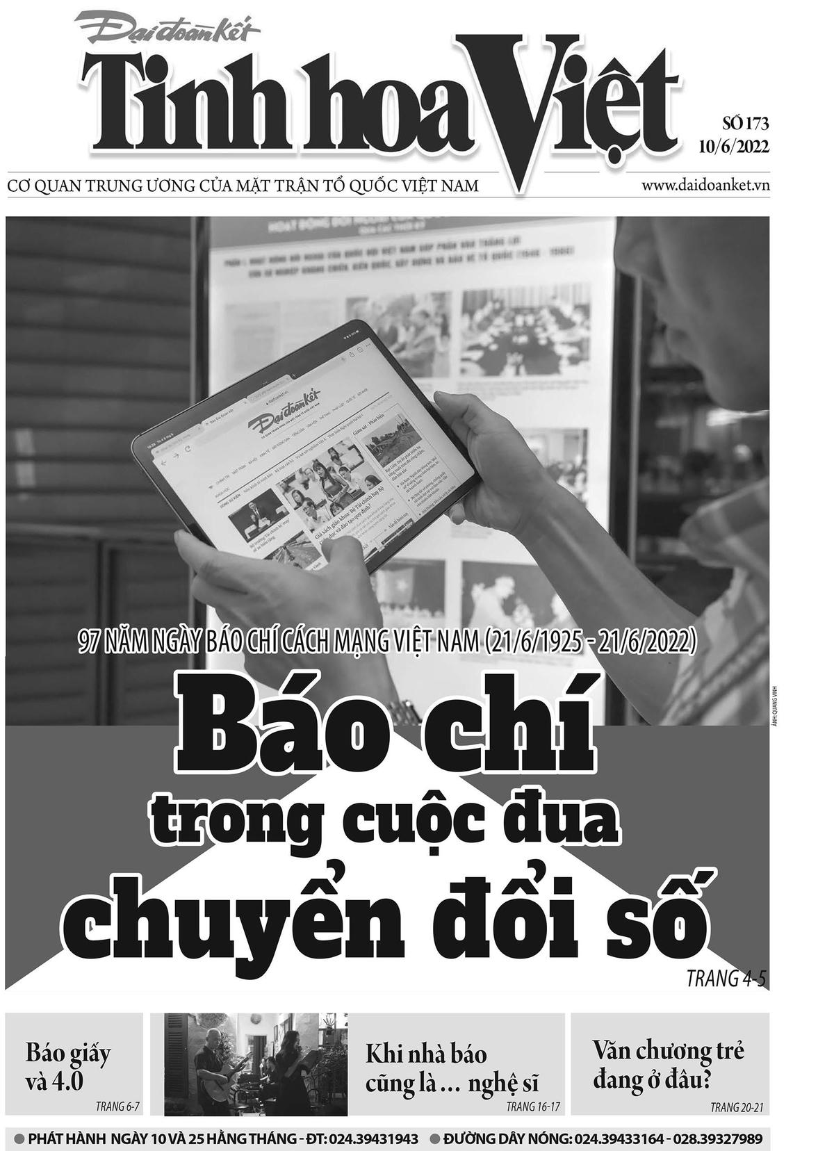 Đón đọc Tinh hoa Việt số 173 phát hành từ ngày 10/6/2022