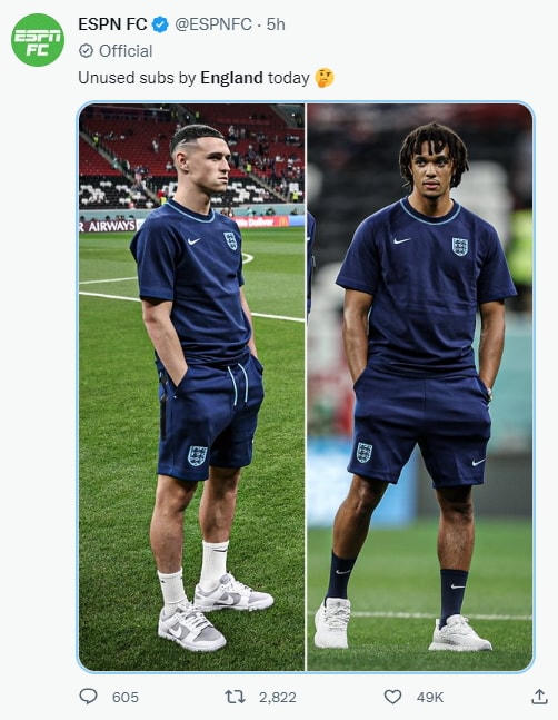Truyền thông Anh khó hiểu khi Southgate không đưa Foden hay Trent Alexander-Arnold vào sân.