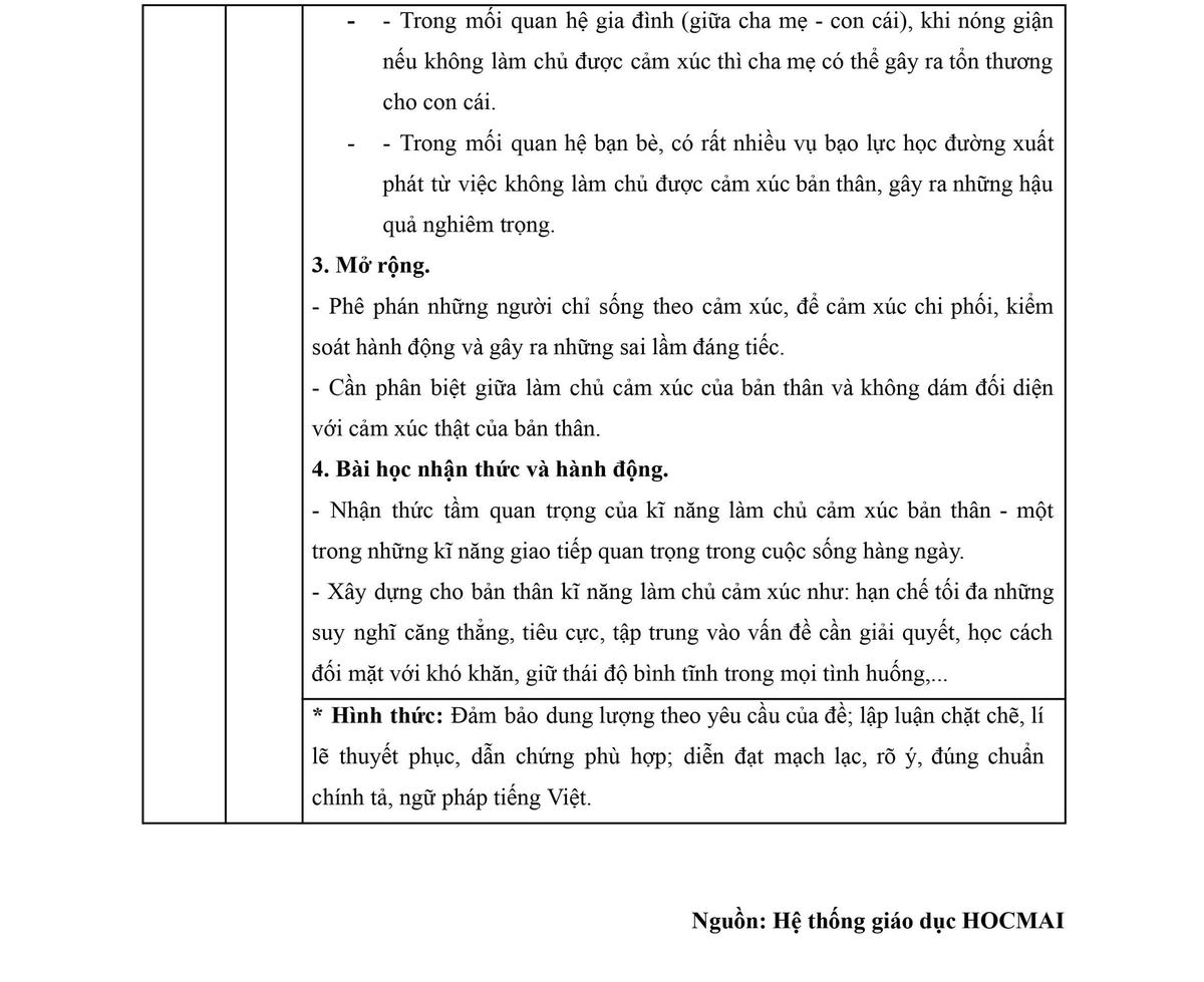 Cập nhật đáp án đề Ngữ văn lớp thi lớp 10 Hà Nội