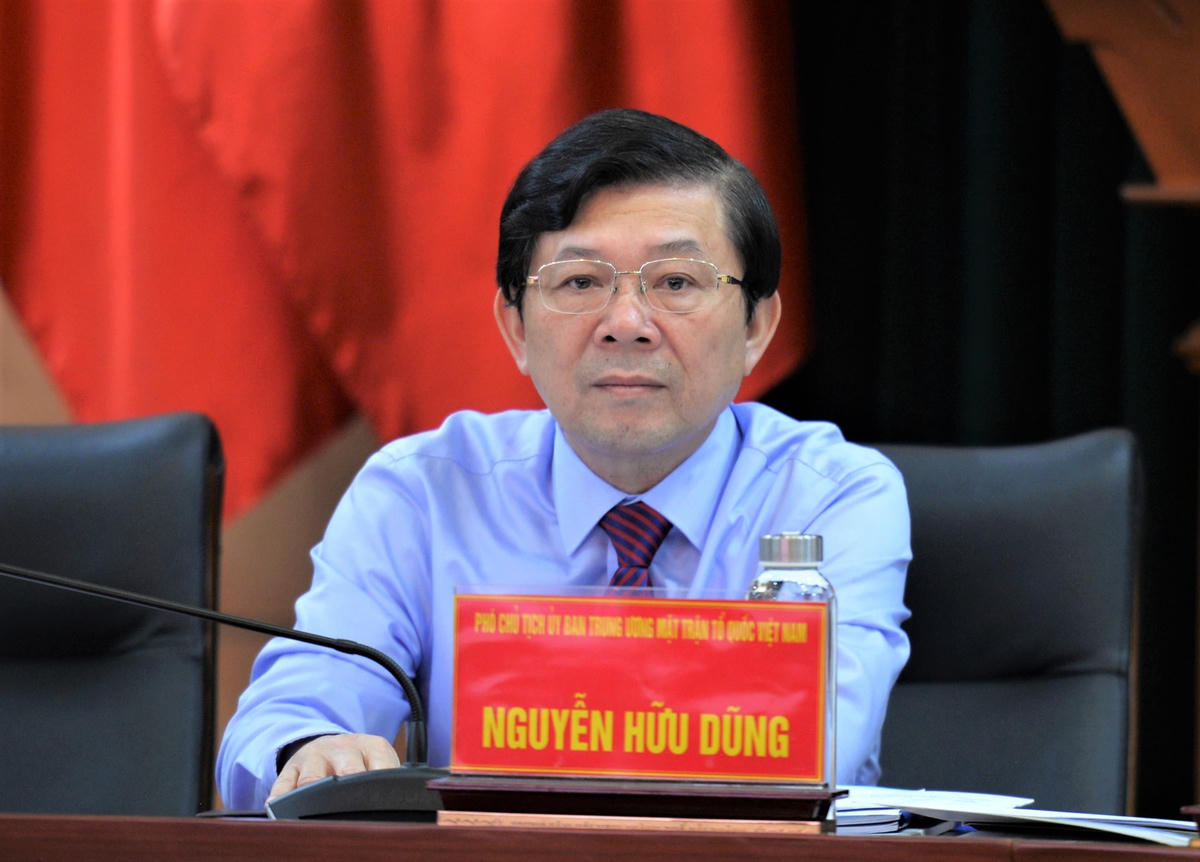 Phó Chủ tịch UBTƯ MTTQ Việt Nam Nguyễn Hữu Dũng tham dự Hội nghị.