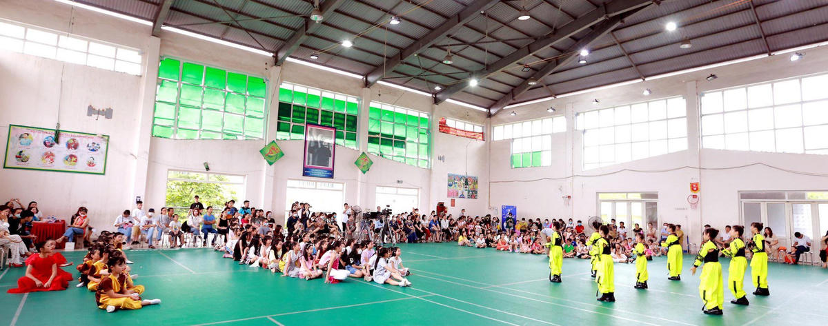 Chương trình là sân chơi bổ ích cho các em nhỏ vui chơi, rèn luyện. Ảnh: BTC.