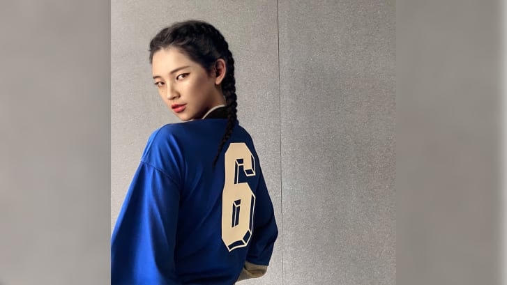 Hình ảnh của Rozy, người có ảnh hưởng ảo do Sidus Studio X phát triển ở Hàn Quốc. Ảnh: CNN.
