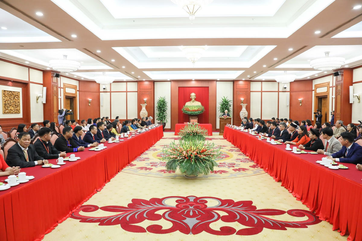 Quang cảnh buổi gặp mặt.