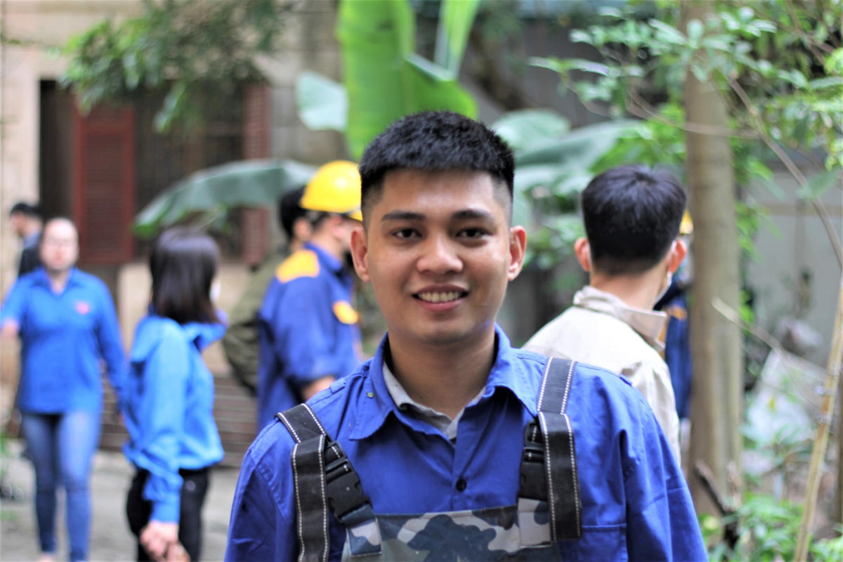 Nguyễn Tiến Huy - Founder dự án “Hà Nội xanh”. 