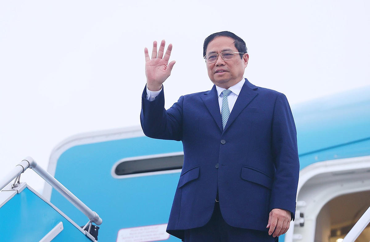 Thủ tướng Phạm Minh Chính lên đường dự Hội nghị cấp cao kỷ niệm 50 năm quan hệ ASEAN - Nhật Bản- Ảnh 1. Thủ tướng Phạm Minh Chính lên đường dự Hội nghị cấp cao kỷ niệm 50 năm quan hệ ASEAN - Nhật Bản- Ảnh 1.