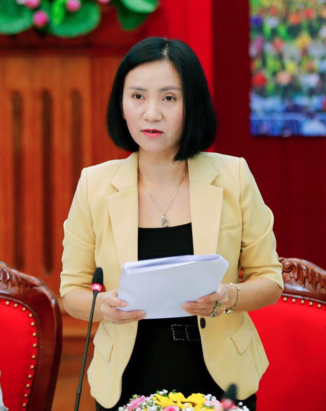 Bà Lê Thị Thanh Bình.