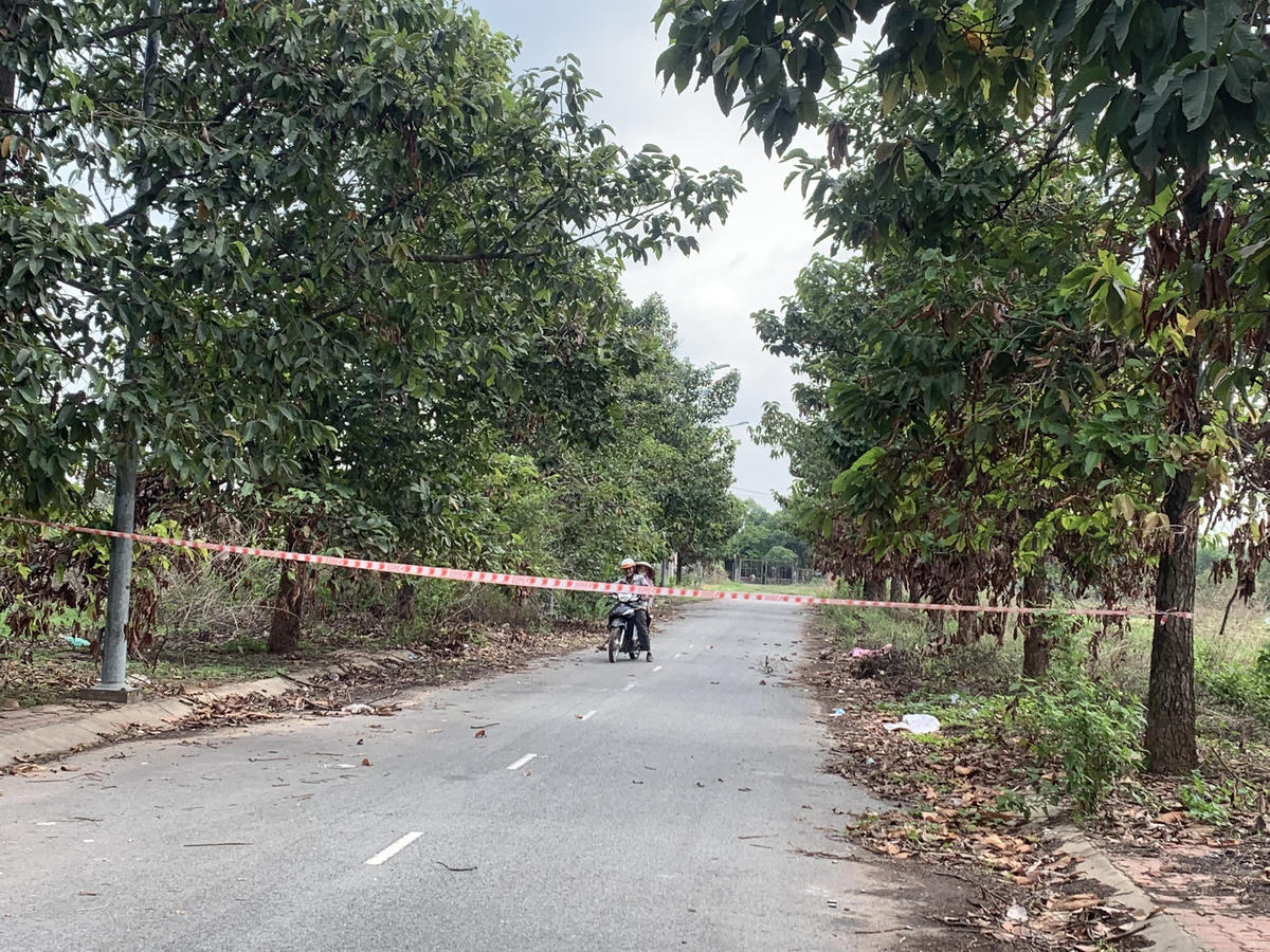 Khu vực phát hiện vụ việc - Ảnh: T.T/Vietnamnet.