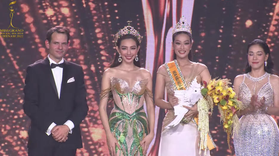 Thí sinh Đoàn Thiên Ân đã giành vương miện cuộc thi Miss Grand Vietnam 2022 - Hoa hậu Hòa bình 2022. Ảnh: CMH. 
