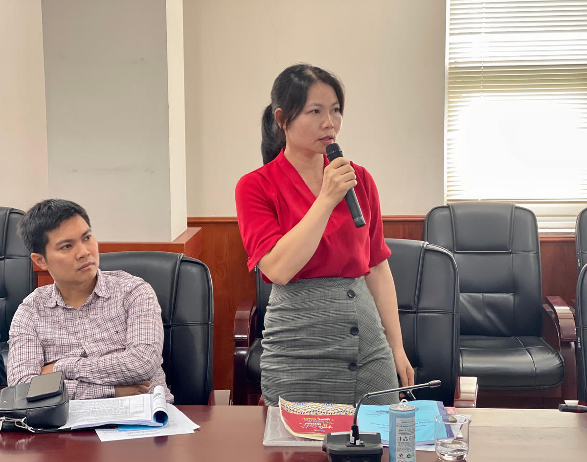 ThS Nguyễn Thị Thu Hoài, Viện Khoa học Môi trường.