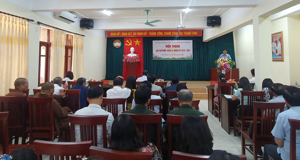 Hội nghị lần thứ 10, khóa XI nhiệm kỳ 2019 - 2024 được tổ chức nhằm đánh giá công tác Mặt trận 6 tháng đầu năm và thực hiện nhiệm vụ 6 tháng cuối năm 2023.