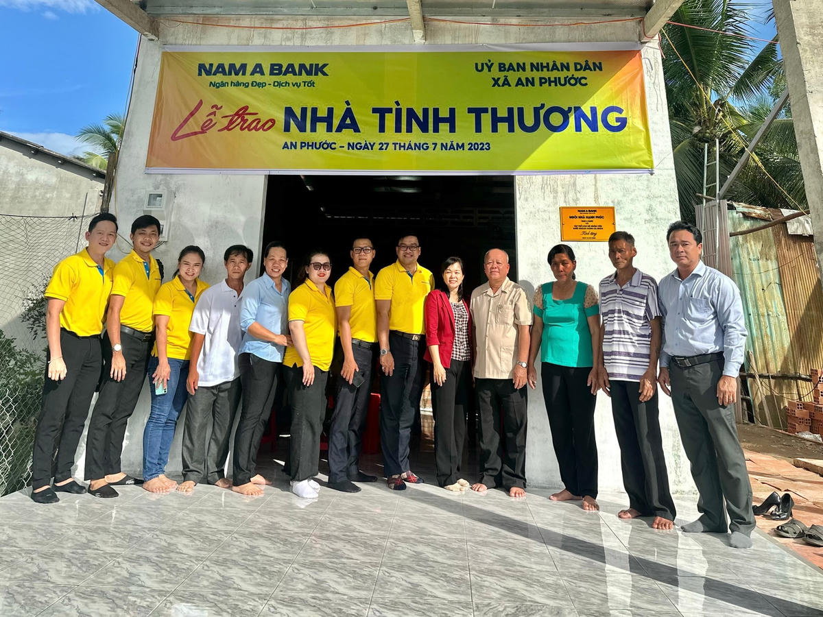 Ước mong về một ngôi nhà vững chắc của ông Tài nay đã thành hiện thực.