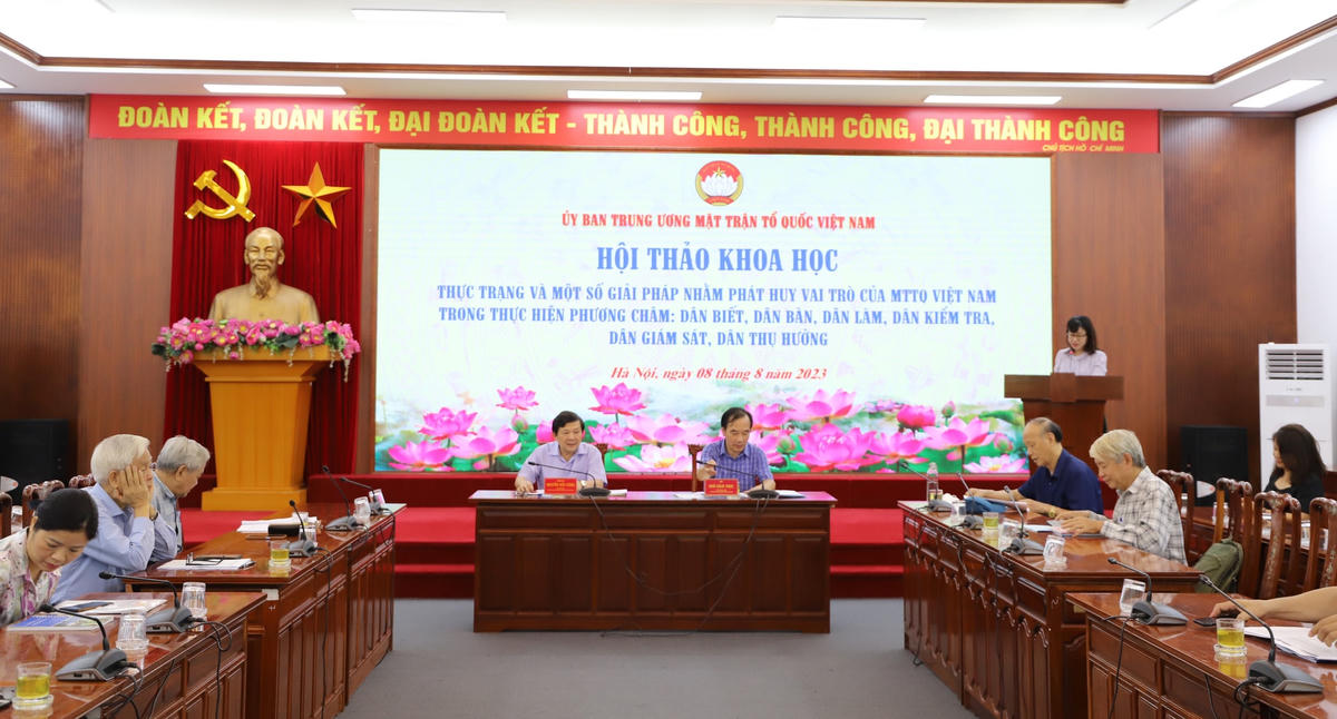 Quang cảnh Hội thảo.