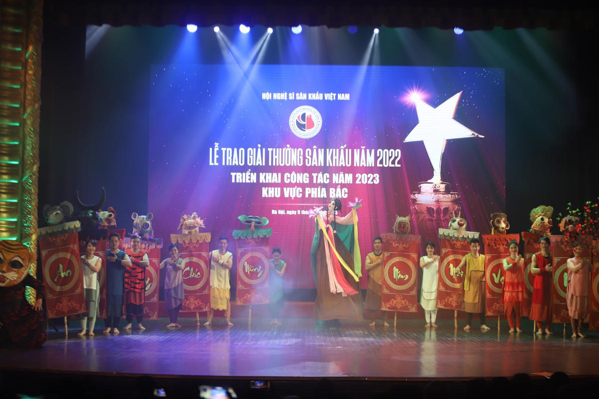 2022 là một năm ghi nhiều dấu ấn của sân khấu Việt Nam. Ảnh: Quang Tấn