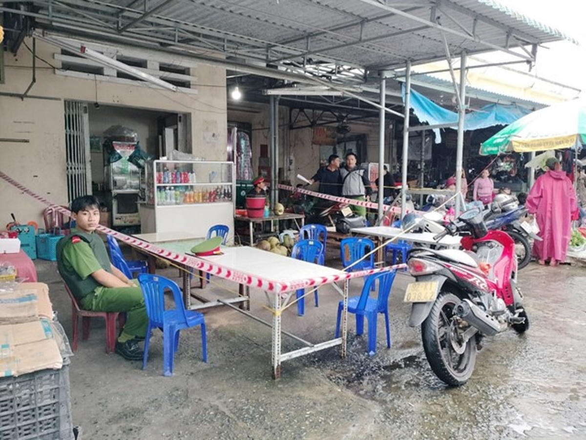 Nơi đối tượng Nguyễn Chí Cường gây án. 