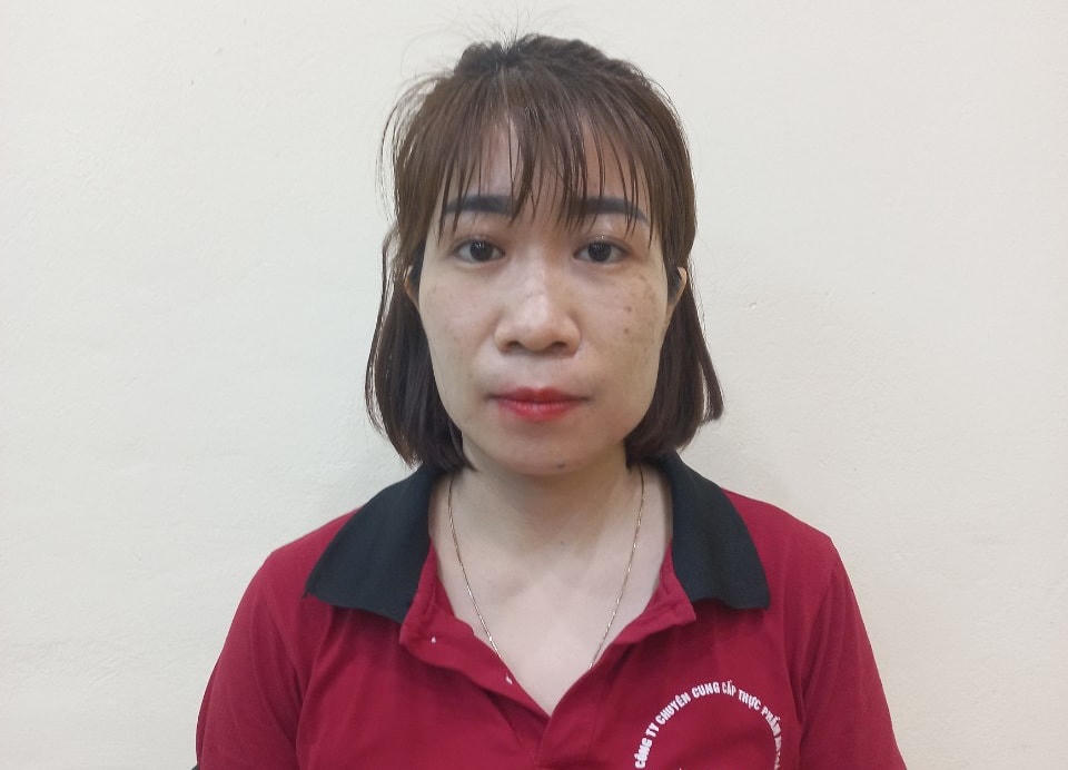 Đối tượng Khuất Thị Hiểu. Ảnh: Công an tỉnh Quảng Ninh.
