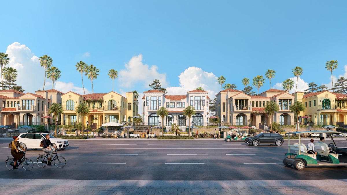 Shop Villa Golf tọa lạc ngay trên trục đường xuyên tâm đắt giá tại NovaWorld Phan Thiet.