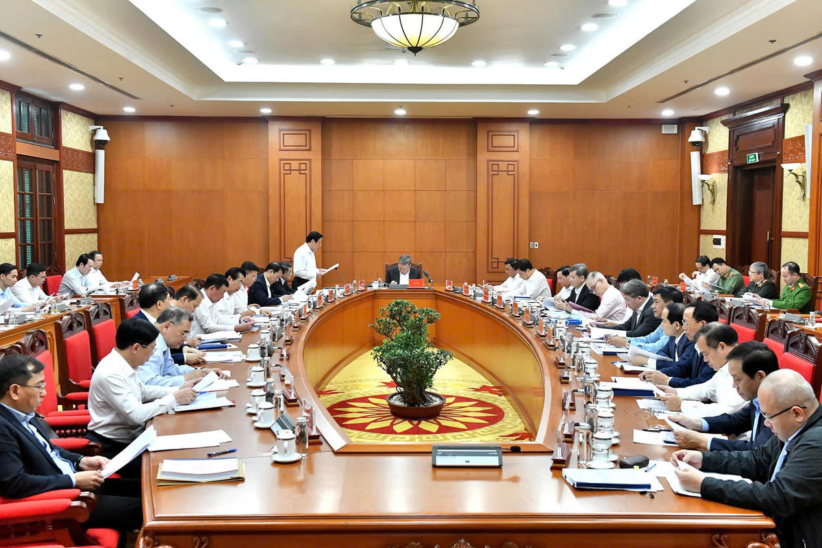 Quang cảnh phiên họp- Ảnh: BCĐ
