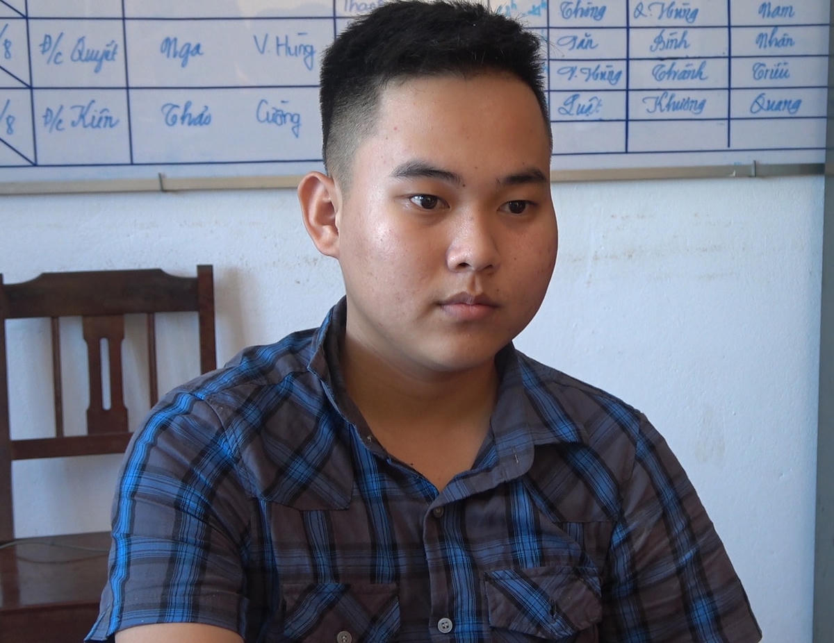 Đối tượng Hồ Viết Hiệp. Ảnh: Công Quang.