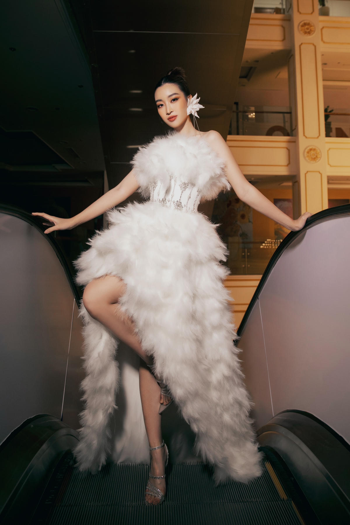 Đỗ Mỹ Linh cho biết những ngày bên bạn trai là những ngày bình yên và hạnh phúc. 