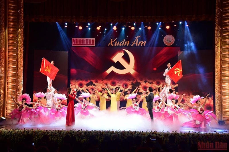 Chương trình Xuân ấm năm 2022.