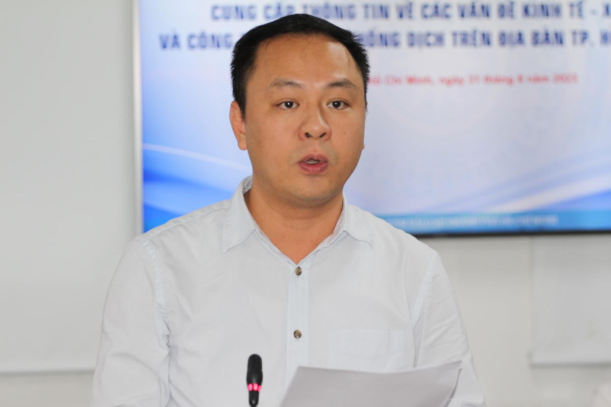 Đại diện Sở Y tế TP HCM thông tin về việc quản lý hoạt động xe cấp cứu.