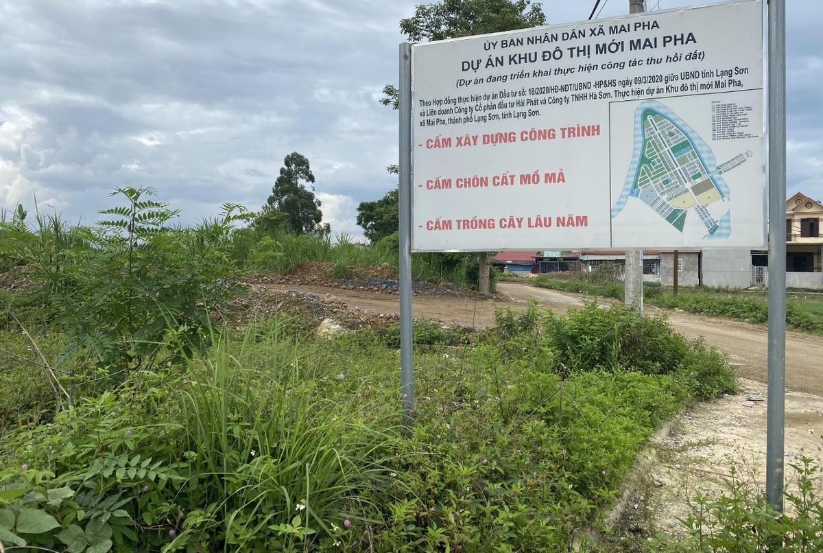 Dự án Khu đô thị mới Mai Pha (thành phố Lạng Sơn, tỉnh Lạng Sơn).
