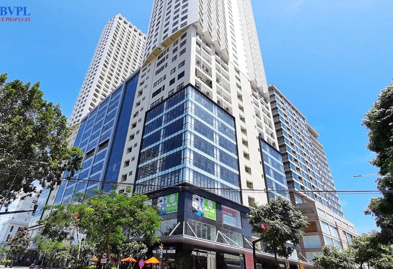 Khu "đất vàng" trường Chính trị đã được xây dựng khu tổ hợp khách sạn tại số 1 đường Trần Hưng Đạo,TP Nha Trang.