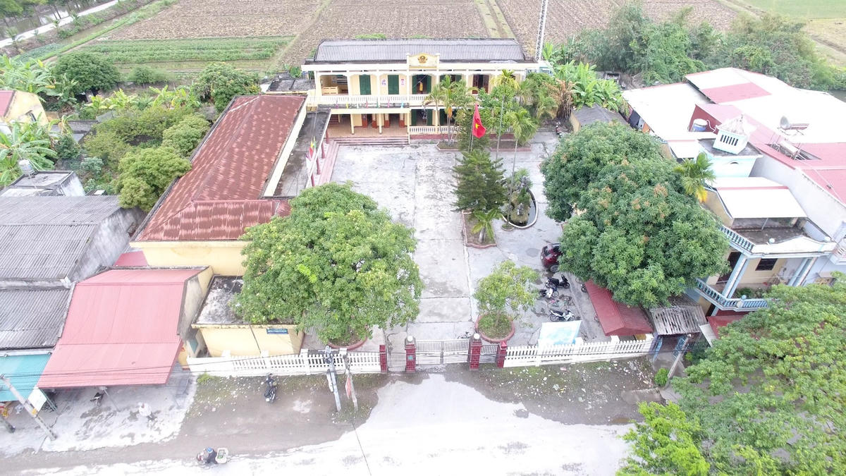 Trụ sở UBND xã Hà Kỳ.