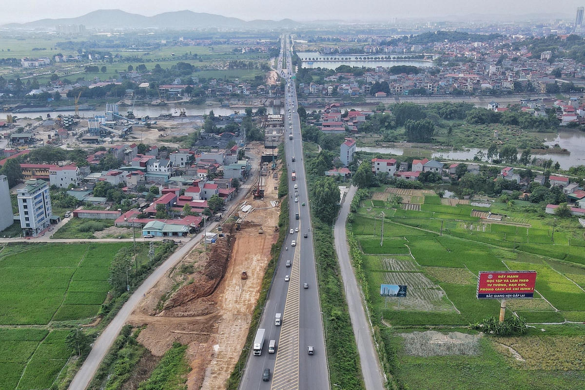 Để giải quyết tình trạng ùn tắc giao thông, hạn chế tai nạn giao thông, nâng cao năng lực khai thác tuyến đường cao tốc, UBND tỉnh Bắc Giang đã phê duyệt dự án mở rộng cầu Như Nguyệt 2 bắc qua sông Cầu.