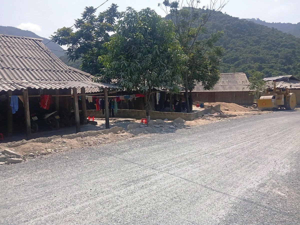 Một góc bản Xa Lung.  