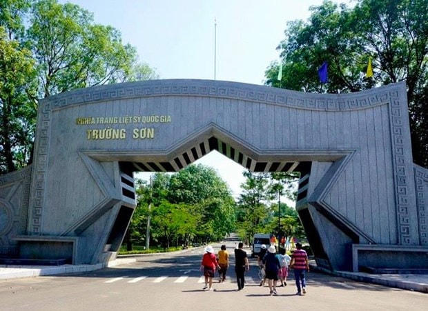 Nghĩa trang Liệt sỹ Trường Sơn ở Quảng Trị. (Ảnh: TTXVN)  